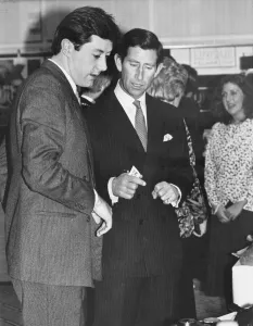 Prince Charles, The Prince of Wales during his visit to the North East 8 December 1986