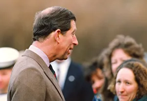 Prince Charles, The Prince of Wales during his visit to the North East 9 December 1994