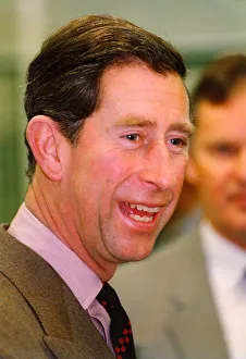 Prince Charles, The Prince of Wales during his visit to the North East 9 December 1994