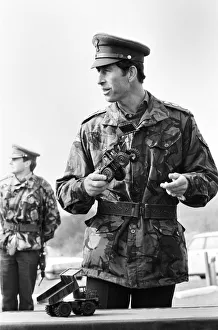 01172 Prints: Prince Charles, the Prince of Wales visit to the Royal School of Military Engineering