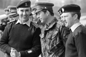 01172 Prints: Prince Charles, the Prince of Wales visit to the Royal School of Military Engineering