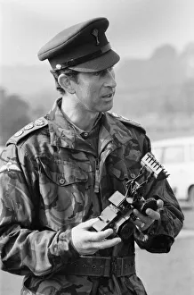 01172 Prints: Prince Charles, the Prince of Wales visit to the Royal School of Military Engineering