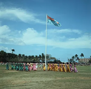 Prince Charles, the Prince of Wales, visiting Fiji for Independence celebrations