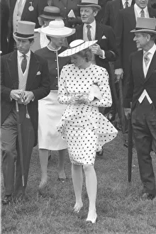 PRINCE CHARLES, PRINCESS ANNE, PRINCESS DIANA AND PRINCE PHILIP - 05 / 06 / 1986