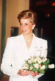 Prince Charles and Princess Diana arriving at The Royal Opera House, Covent Garden
