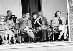 Prince Charles and Princess Diana attend the annual Braemar Highland Games near Balmoral
