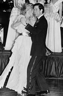Commonwealth Prints: Prince Charles & Princess Diana dancing at Wentworth Hotel for the Sydney Charity Ball