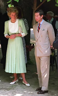 Prince Charles and Princess Diana, the Prince and Princess of Wales