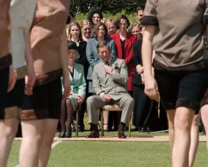 Prince Charles visits Sherborne Girls School in Dorset for its centenary celebrations