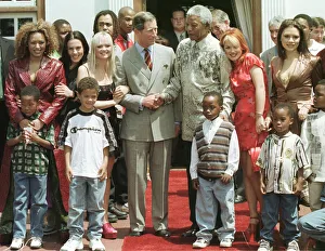 Prince Charles Visits South Africa November 1997 : and Nelson Mandela South African