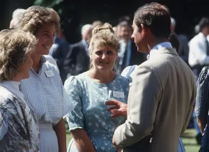 00185 Prints: Prince Charles on walkabout Perth Scotland August 1989