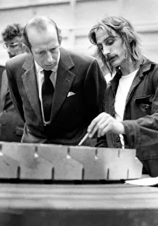 Prince Edward of Kent - The Duke and Duchess of Kent North East Royal Visits