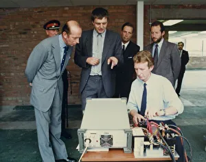 00372 Prints: Prince Edward of Kent - The Duke and Duchess of Kent North East Royal Visits