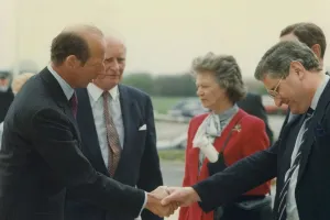 00372 Prints: Prince Edward of Kent - The Duke and Duchess of Kent North East Royal Visits