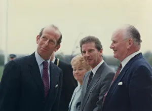 00372 Prints: Prince Edward of Kent - The Duke and Duchess of Kent North East Royal Visits