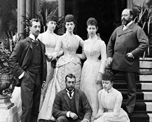 Prince Edward (later King Edward VII) and Alexandra of Denmark )later Queen Alexandra