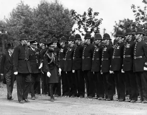 Opening Prints: Prince Edward, Prince of Wales, opens new police college at Hendon