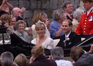 Prince Edward Royal Wedding 1999 Wedding of Sophie Rhys-Jones to Prince Edward