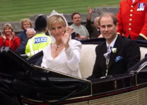 Prince Edward Royal Wedding 1999 Wedding of Sophie Rhys-Jones to Prince Edward