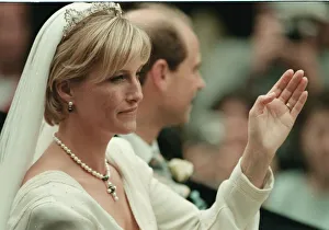 Prince Edward Royal Wedding 1999 Wedding of Sophie Rhys-Jones to Prince Edward