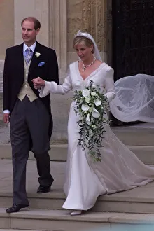 Prince Edward Royal Wedding 1999 Wedding of Sophie Rhys-Jones to Prince Edward