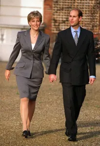 Prince Edward and Sophie Rhys Jones announce their engagement at St James Palace