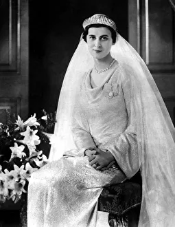 00488 Prints: Prince George and Princess Marina - The Duke and Duchess of Kent The Princess
