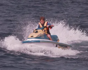 Prince Harry on holiday in St Tropez July 1997 The Prince his mother