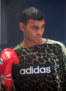 Prince Naseem Hamed announces his sponsorship deal with Adidas in London