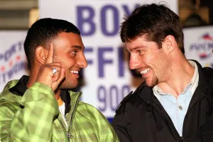 Prince Naseem Hamed And Juan Cabrera 18 July 1997 Prince Naseem Hamed Boxing And Juan