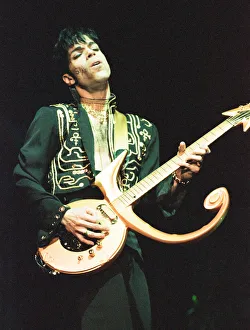 00937 Prints: Prince performing at the NEC during his Ultimate Live Experience tour. 19th March 1995