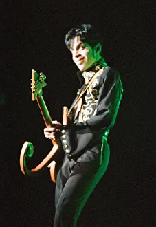 00937 Prints: Prince performing on stage during his Ultimate Live Experience Tour