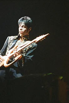 00937 Prints: Prince performing on stage during his Ultimate Live Experience Tour
