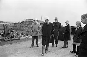 01042 Prints: Prince Philip, Duke of Edinburgh, in Hartlepool to visit HMS Warrior