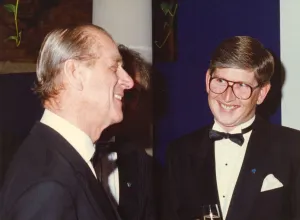 Prince Philip, Duke of Edinburgh, at the Journals North East Businessman of the Year