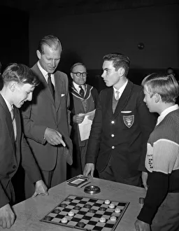 1959 Prints: Prince Philip, Duke of Edinburgh at Lockleaze School (Wheatsheaf Club), Bristol