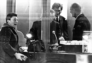 Amazement Prints: Prince Philip, Duke of Edinburgh, at the new Travel Centre in Newcastle