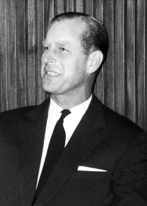 Prince Philip, Duke of Edinburgh, is pictured here during the recording seesion