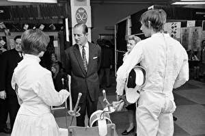 Prince Philip, Duke of Edinburgh, pictured during a visit to Birmingham