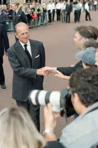 01111 Prints: Prince Philip, Duke of Edinburgh, at St Jamess Palace to pay his respects to