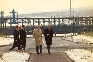 00078 Prints: Prince Philip, Duke of Edinburgh, during his visit to Newcastle Business Park 15th