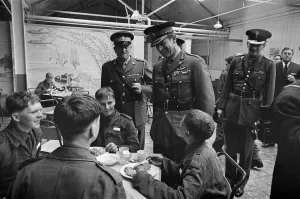 Shropshire Prints: Prince Philip, Duke of Edinburgh, visiting the Infantry Junior Leaders Battalion at Park