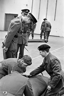 01100 Prints: Prince Philip, Duke of Edinburgh, visiting the Infantry Junior Leaders Battalion at Park
