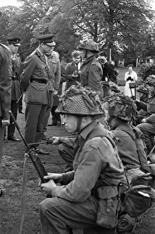 01100 Prints: Prince Philip, Duke of Edinburgh, visiting the Infantry Junior Leaders Battalion at Park