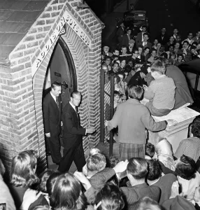 01254 Prints: Prince Philip, Duke of Edinburgh visits boys clubs in North Kensington and Notting Hill