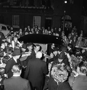 Prince Philip, Duke of Edinburgh visits boys clubs in North Kensington and Notting Hill