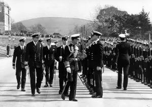 01186 Prints: Prince Philip, Duke of Edinburgh visits Britannia Royal Naval College, Dartmouth