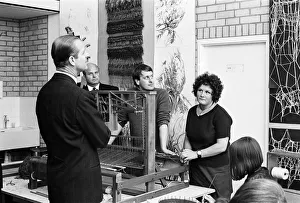 01286 Prints: Prince Philip, Duke of Edinburgh visits the College of Art and Design, Coventry
