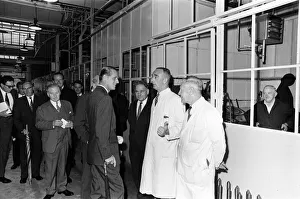 01141 Prints: Prince Philip, Duke of Edinburgh visits Coventry Climax. 21st June 1966