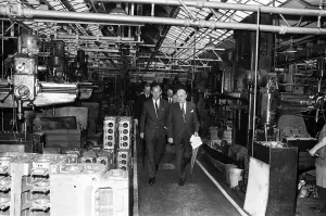 01141 Prints: Prince Philip, Duke of Edinburgh visits Coventry Climax. 21st June 1966